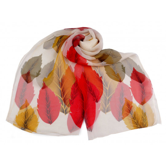 Letní šátek / šála 50x160 cm - 1 ks | Mimib