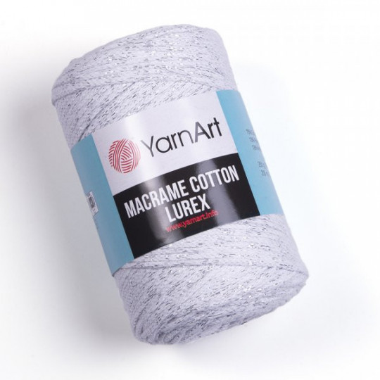 YarnArt Macrame Cotton Lurex 205m, 250 gr. | Mimib