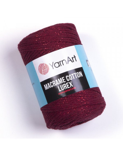 YarnArt Macrame Cotton Lurex 205m, 250 gr. | Mimib