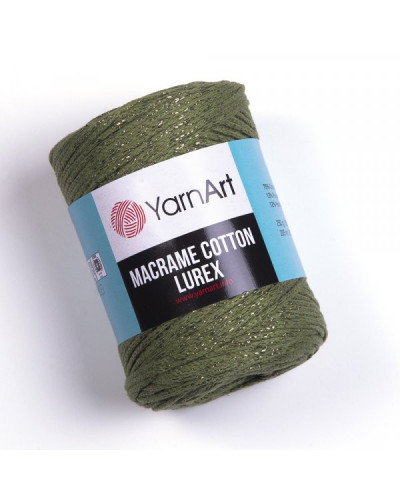 YarnArt Macrame Cotton Lurex 205m, 250 gr. | Mimib