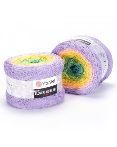 YarnArt Flowers Moonlight 1000m, 260 gr. | Mimib