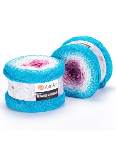 YarnArt Flowers Moonlight 1000m, 260 gr. | Mimib