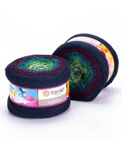 YarnArt Flowers 1000m, 250 gr. | Mimib