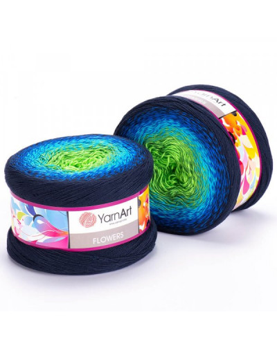 YarnArt Flowers 1000m, 250 gr. | Mimib