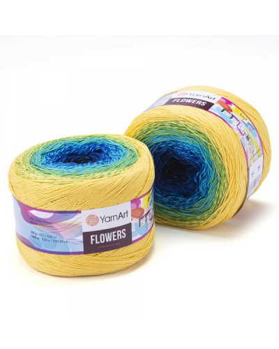 YarnArt Flowers 1000m, 250 gr. | Mimib