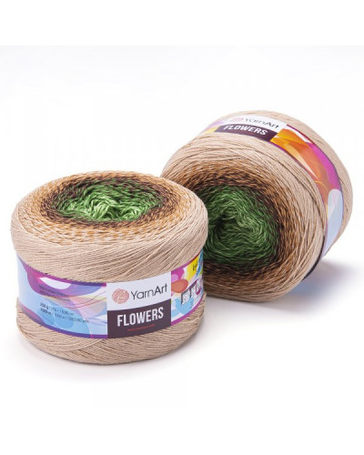 YarnArt Flowers 1000m, 250 gr. | Mimib