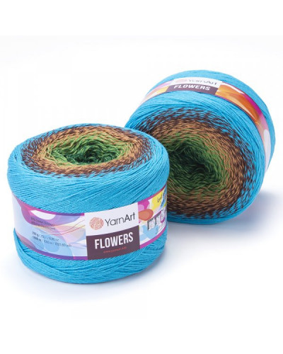 YarnArt Flowers 1000m, 250 gr. | Mimib