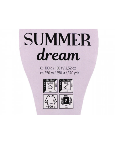 Pletací příze Summer Dream 100 g - 1 ks | Mimib