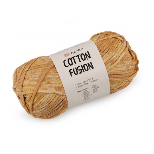 Bavlněná pletací příze Cotton Fusion 100 g - 1 ks | Mimib