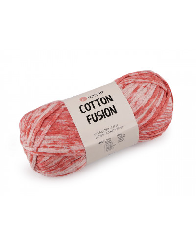 Bavlněná pletací příze Cotton Fusion 100 g - 1 ks | Mimib