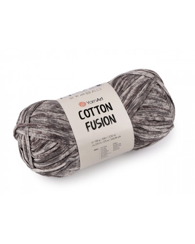 Bavlněná pletací příze Cotton Fusion 100 g - 1 ks | Mimib