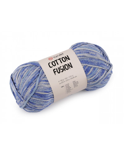 Bavlněná pletací příze Cotton Fusion 100 g - 1 ks | Mimib