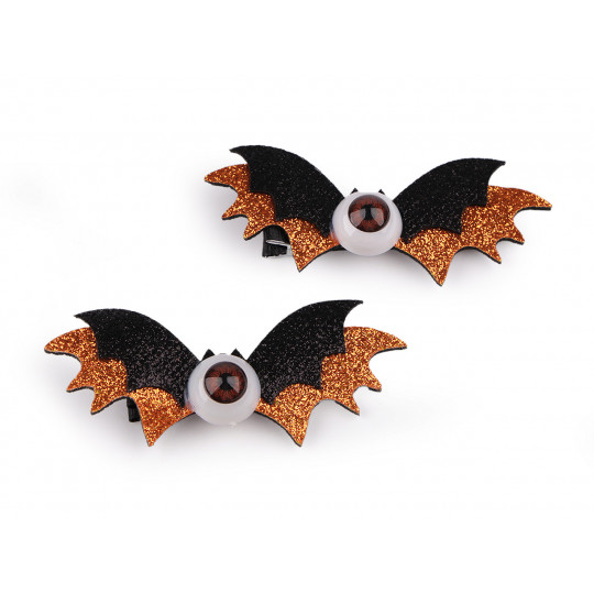 Párty sponky do vlasů Halloween - 1 karta | Mimib