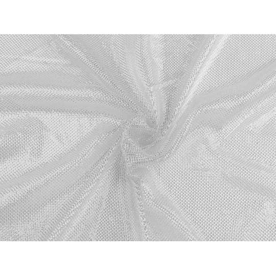 Dekorační síťka elastická / síťovaný úplet s leskem - 1 m | Mimib
