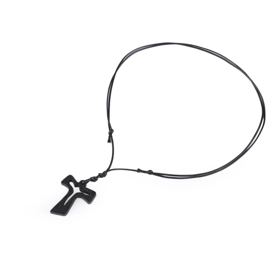 Dřevěný křížek na šňůrce - 1 ks | Mimib