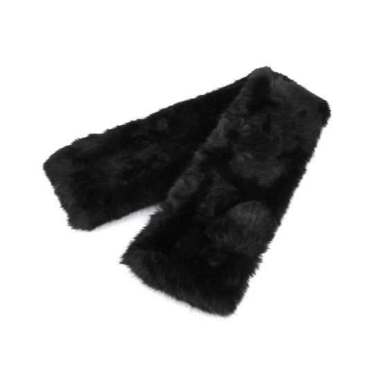 Kožešinová šála na provlečení 18x98 cm - 1 ks | Mimib