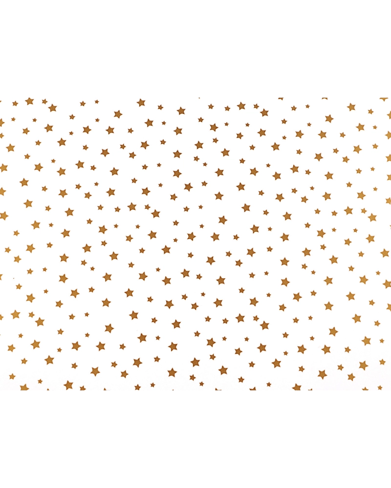 Balicí papír vánoční sob, vločky, hvězdy 0,7x2 m - 1 ks | Mimib