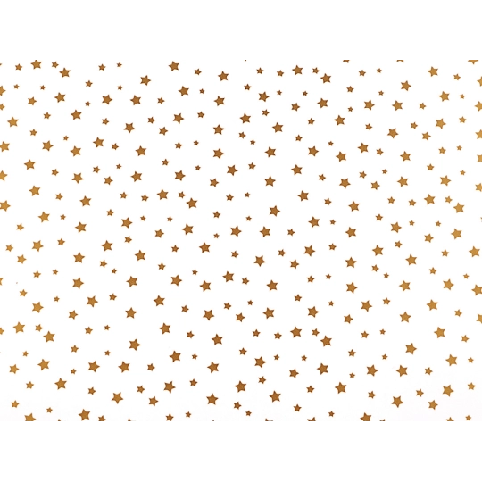 Balicí papír vánoční sob, vločky, hvězdy 0,7x2 m - 1 ks | Mimib