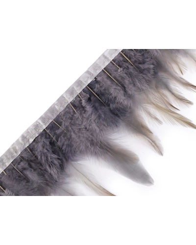 Prýmek - kohoutí peří šíře 10-12 cm - 1 m | Mimib