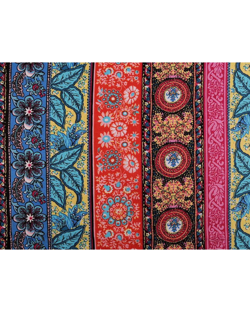 Bavlněná látka / plátno s řidší vazbou orientální - 1 m | Mimib