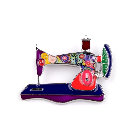 Kovová brošňa šijací stroj - 1 ks | Mimib