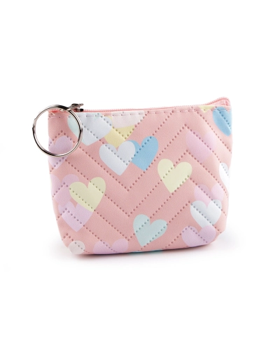 Malá peňaženka / kľúčenka srdce 10,5x8 cm - 1 ks | Mimib