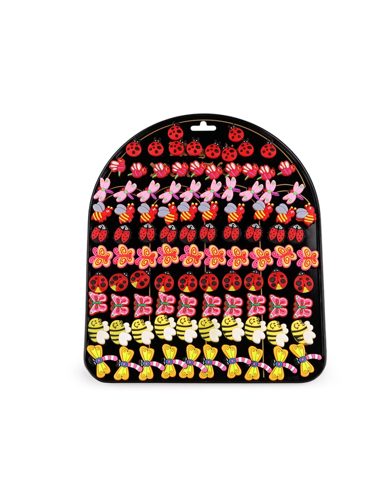 Silikónové magnetky - lienka, motýľ, včela - 100 ks | Mimib