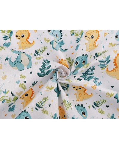 Bavlnená látka / plátno dinosaurus - 1 m | Mimib