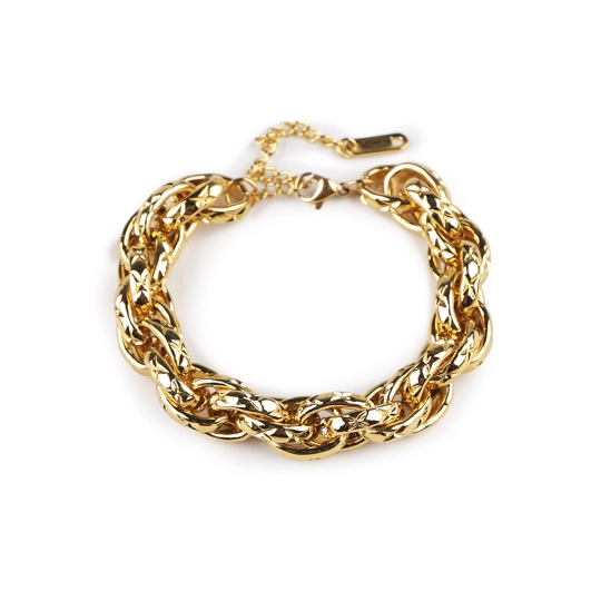 Náramok z nerezovej ocele robustná retiazka - 1 ks | Mimib