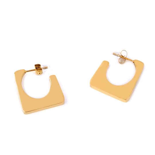 Náušnice z nerezovej ocele - 1 pár | Mimib