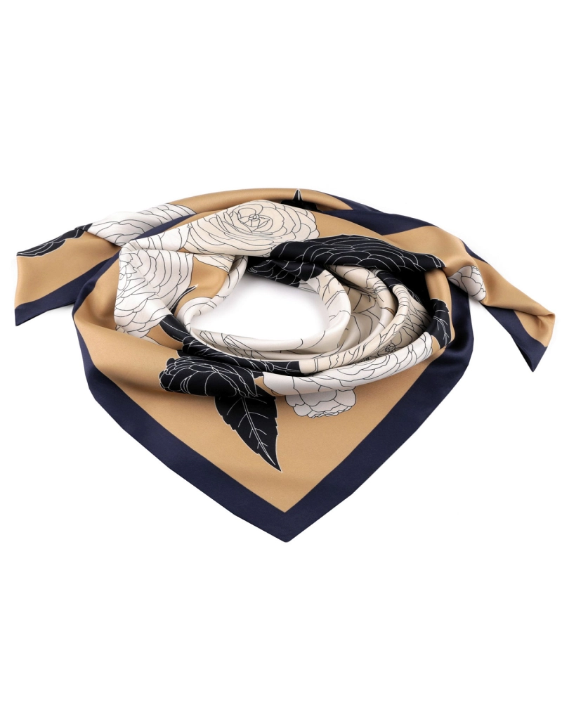 Saténová šatka 90x90 cm - 1 ks | Mimib