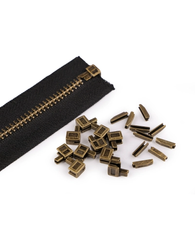 Súprava spodných koncoviek na opravu zipsu - 20 sada | Mimib