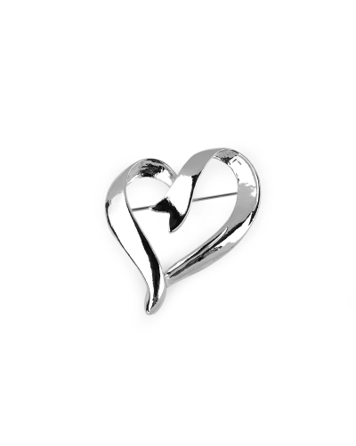 Brošňa srdce - 1 ks | Mimib