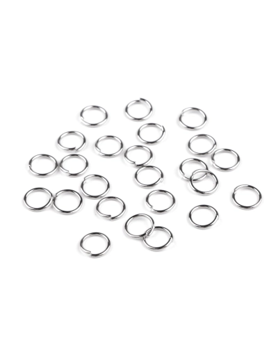 Krúžok spojovací uzavretý Ø6, 7, 9, 10 mm z nerezovej ocele - 10 g | Mimib