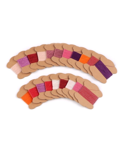 Voskovaná nylonová niť Ø0,3 mm lesklá na ručné pletenie náramkov - 1 kar. | Mimib