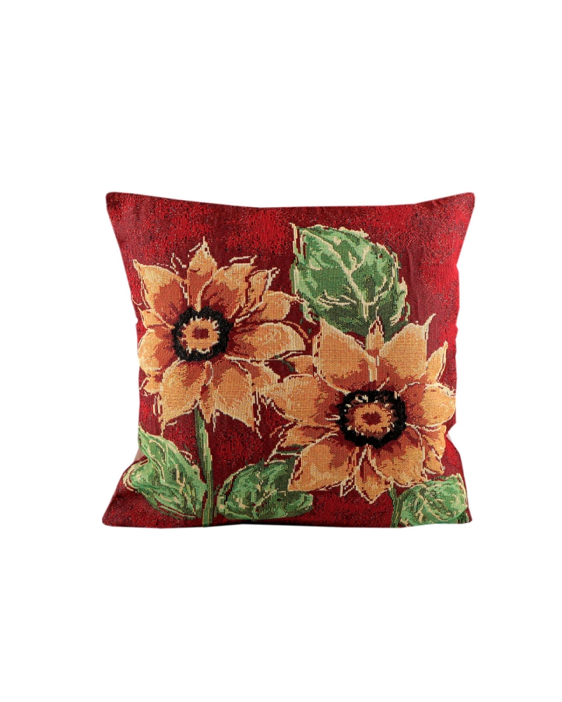 Gobelínová obliečka na vankúš slnečnice 45x45 cm - 1 ks | Mimib