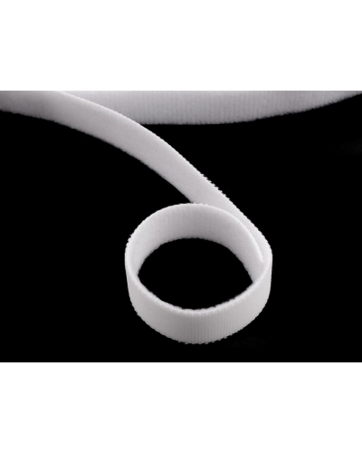 Nízkoprofilový suchý zips šírka 15 mm obojstranný, pre domácnosť a záhradu - 1 m | Mimib