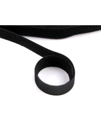 Nízkoprofilový suchý zips šírka 15 mm obojstranný, pre domácnosť a záhradu - 1 m | Mimib