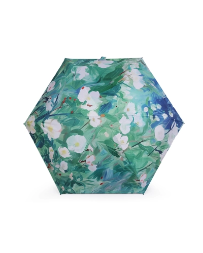 Dáždnik dámsky skladací mini kvety - 1 ks | Mimib