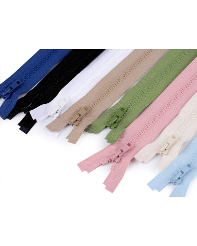 Kostený zips YKK No 3 dĺžka 35 cm - 1 ks | Mimib