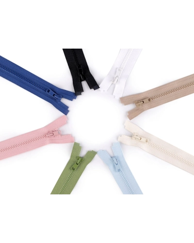 Kostený zips YKK No 3 dĺžka 35 cm - 1 ks | Mimib