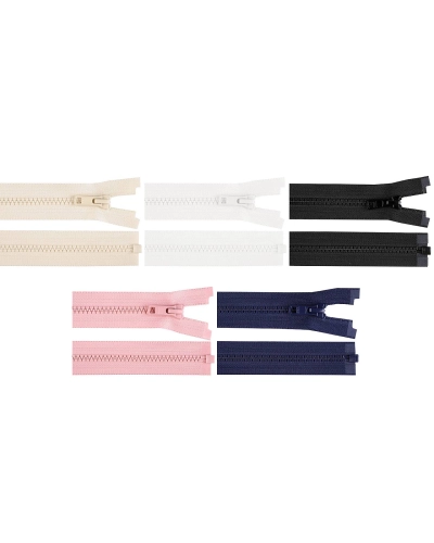 Kostený zips YKK No 5 dĺžka 30 cm bundový - 1 ks | Mimib