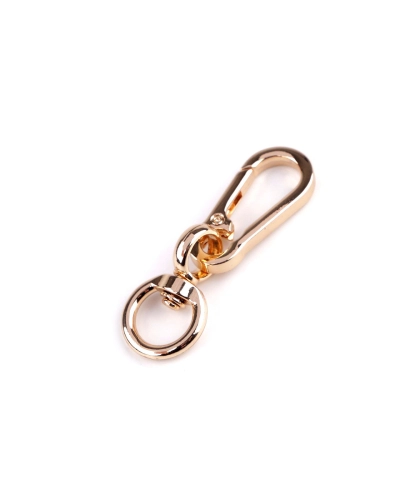 Kovová karabína s obrtlíkom prievlak 13 mm - 1 ks | Mimib