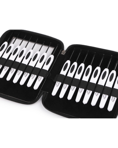 Súprava háčikov na háčkovanie v púzdre - 1 sada | Mimib