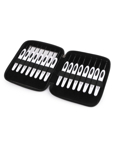 Súprava háčikov na háčkovanie v púzdre - 1 sada | Mimib