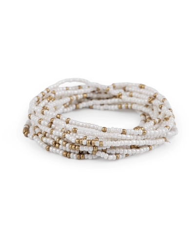 Pružné náramky z rokajlu sada 12 ks - 1 sada | Mimib