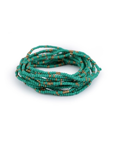 Pružné náramky z rokajlu sada 12 ks - 1 sada | Mimib