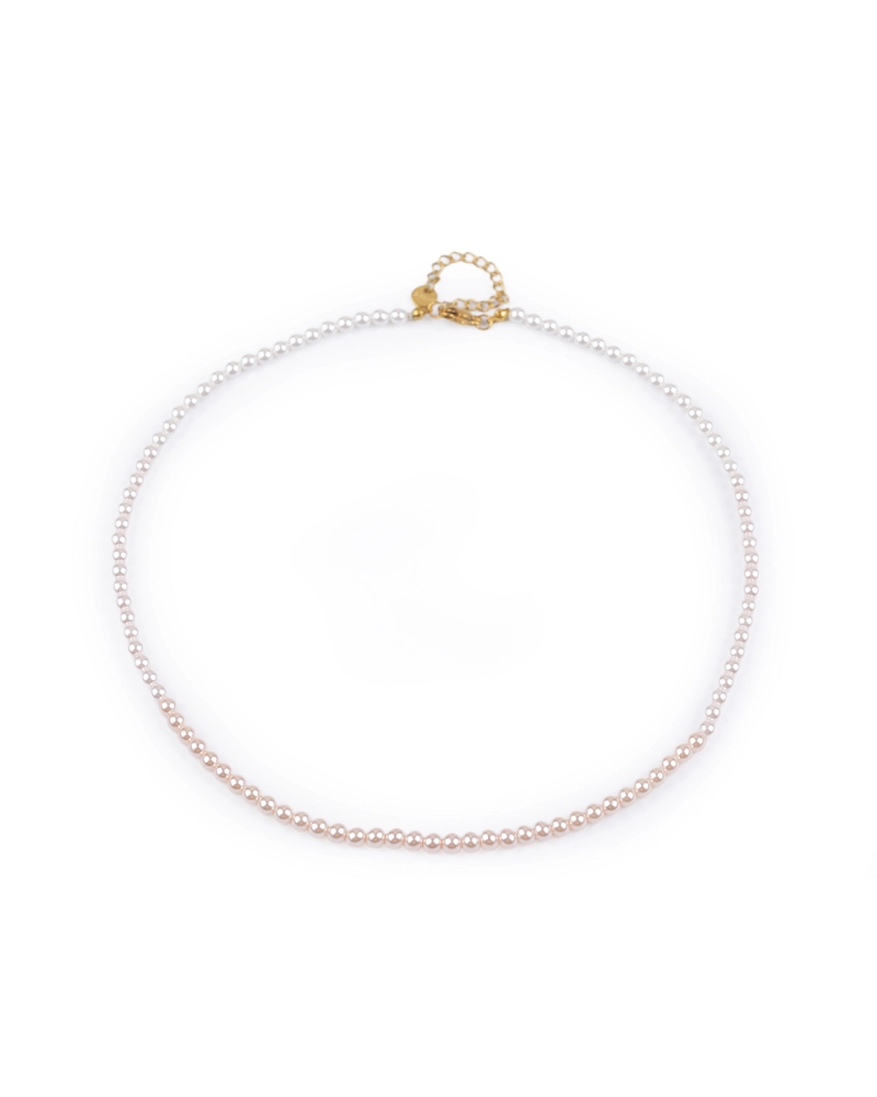 Perlový náhrdelník kombinácia farieb - 1 ks | Mimib