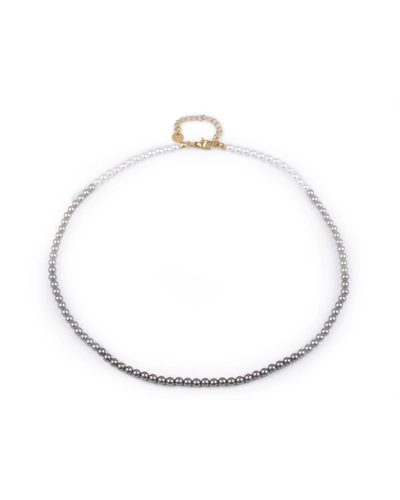 Perlový náhrdelník kombinácia farieb - 1 ks | Mimib