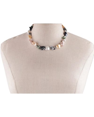 Perlový náhrdelník z úlomkov mušlí - 1 ks | Mimib